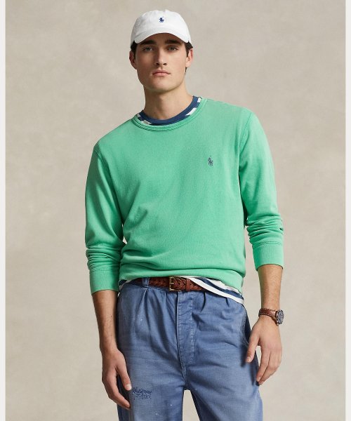 POLO RALPH LAUREN(POLO RALPH LAUREN)/スパ テリー スウェットシャツ/300グリーン