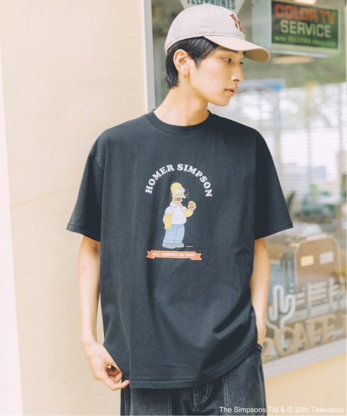 JOURNAL STANDARD(ジャーナルスタンダード)/THE SIMPSONS × JOURNAL STANDARD / プリントTシャツ/ブラックB