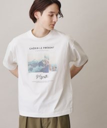 THE SHOP TK/【サスティナブル素材】FRESH NATUREデザイン刺繍Tシャツ プリント/505978193