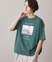 THE SHOP TK/【サスティナブル素材】FRESH NATUREデザインTシャツ プリント/刺繍/505978193