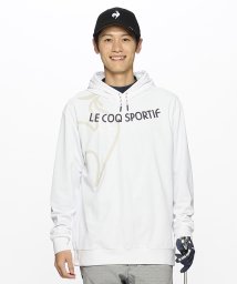 le coq sportif GOLF (ルコックスポルティフ（ゴルフ）)/長袖フーディシャツ/ホワイト