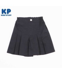 KP(ケーピー)/KP(ケーピー)ツイル/デニムのプリーツキュロット(110～130)/ブラック