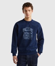 BENETTON (mens)/クルーネックフロントプリントスウェット・トレーナー/505932874