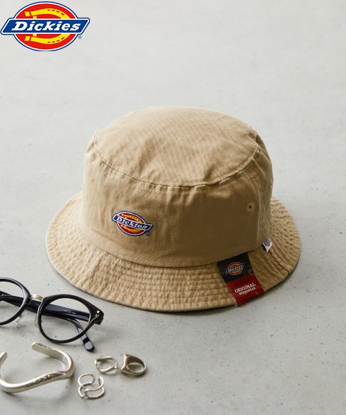 Dickies(Dickies)/Dickies EX ICON BUCKET HAT/ベージュ