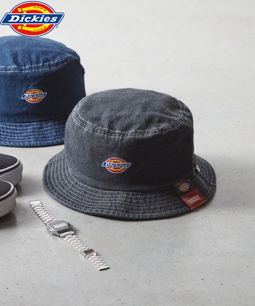 Dickies(Dickies)/Dickies EX ICON DENIM BUCKET HAT/ブラック