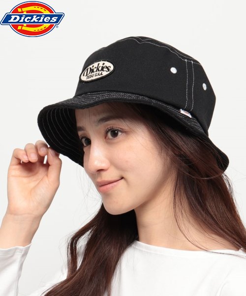 Dickies(Dickies)/Dickies EX WAPPEN BUCKET HAT/ブラック