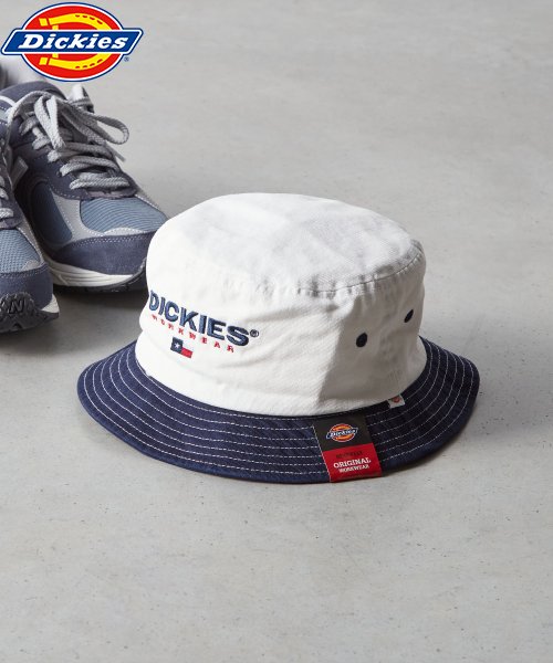 Dickies(Dickies)/Dickies EX BIO WASH BUCKET HAT/ホワイト