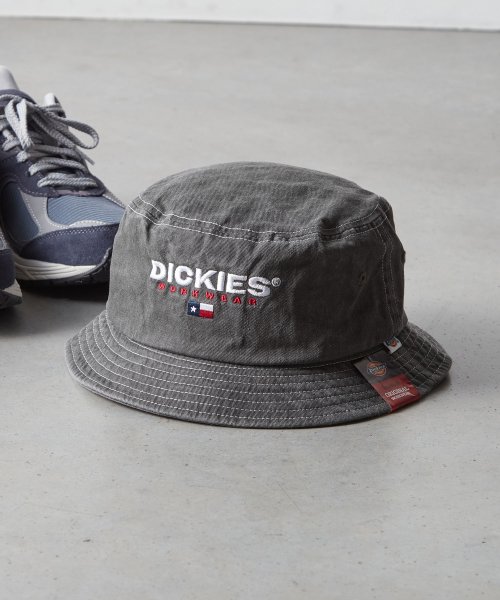 Dickies(Dickies)/Dickies EX BIO WASH BUCKET HAT/ブラック