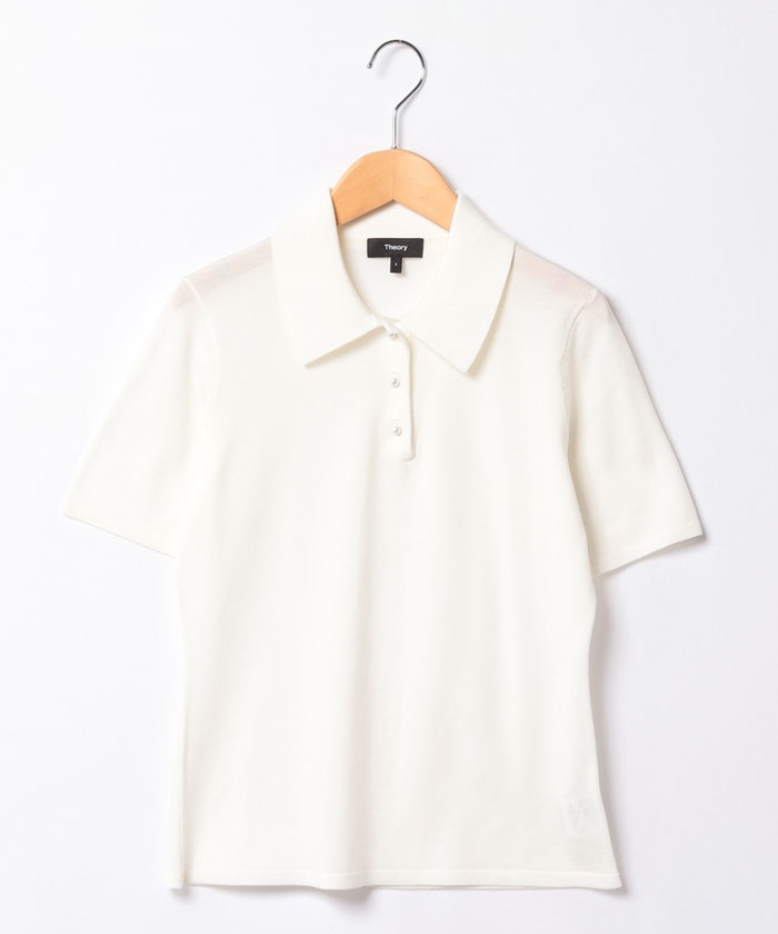 theory セオリー Regal Wool Easy Polo P Theory(セオリー)のレンタル