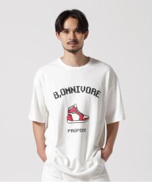 BEAVER/B omnivore/ビーオムニボー　SNEAKERS S/S Tee/505976415