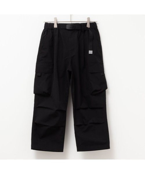 MAC HOUSE(kid's)(マックハウス（キッズ）)/NAVY ネイビー 撥水カーゴクロップドパンツ 670－3786/ブラック