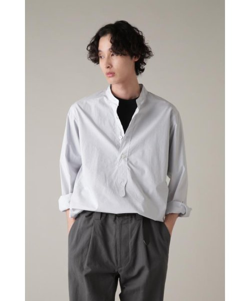 MARGARET HOWELL(マーガレット・ハウエル)/LIGHTWEIGHT COTTON POPLIN/LIGHTGREY1