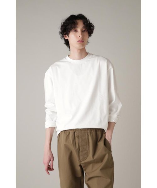 MARGARET HOWELL(マーガレット・ハウエル)/ORGANIC DENSE COTTON JERSEY/IVORY1