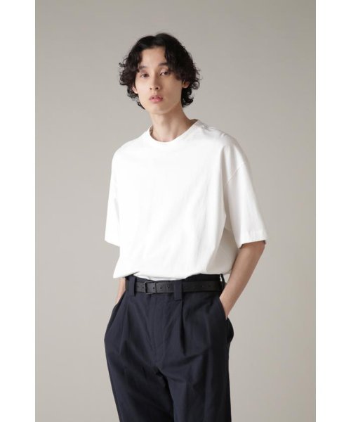 MARGARET HOWELL(マーガレット・ハウエル)/FINE DENSE COTTON JERSEY/WHITE