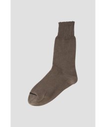 MARGARET HOWELL(マーガレット・ハウエル)/COTTON LINEN SOCKS/OLIVE1