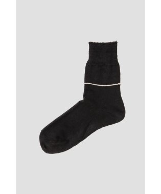 MARGARET HOWELL/SINGLE STRIPE LINEN SOCKS/505979879