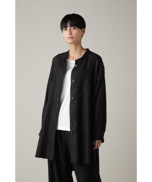 MARGARET HOWELL HOLD GOODS(マーガレット・ハウエル　ハウスホールドグッズ)/BRUSHED LINEN TWILL/BLACK