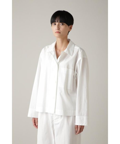 MARGARET HOWELL HOLD GOODS(マーガレット・ハウエル　ハウスホールドグッズ)/COTTON POPLIN/WHITE