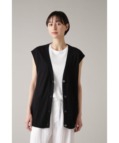 MARGARET HOWELL HOLD GOODS(マーガレット・ハウエル　ハウスホールドグッズ)/TWISTED LINEN COTTON/BLACK