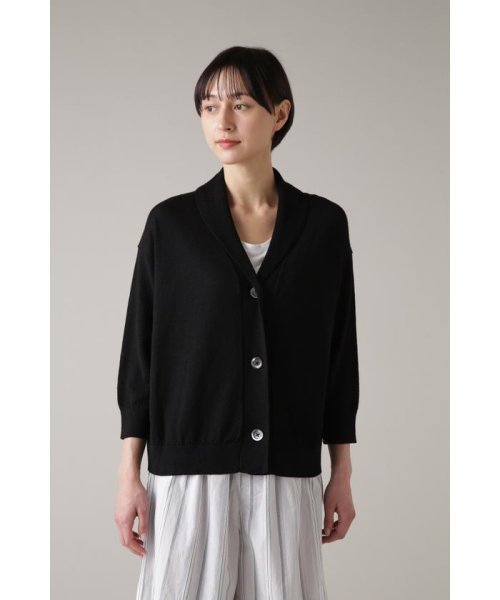 MARGARET HOWELL HOLD GOODS(マーガレット・ハウエル　ハウスホールドグッズ)/TWISTED LINEN COTTON/BLACK