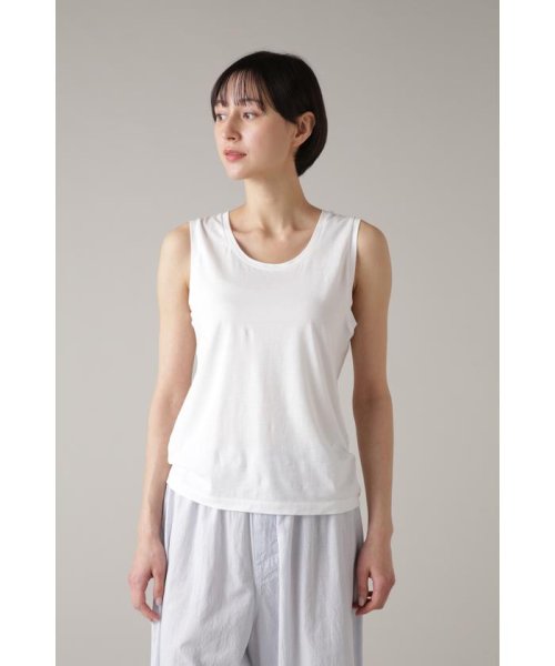 MARGARET HOWELL HOLD GOODS(マーガレット・ハウエル　ハウスホールドグッズ)/SUPERFINE COTTON JERSEY/WHITE