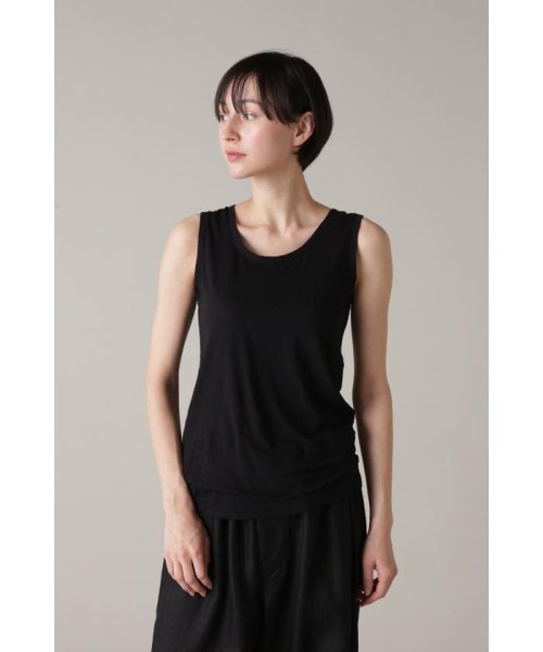 MARGARET HOWELL HOLD GOODS(マーガレット・ハウエル　ハウスホールドグッズ)/FINE COTTON JERSEY/BLACK