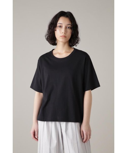 MARGARET HOWELL HOLD GOODS(マーガレット・ハウエル　ハウスホールドグッズ)/COMPACT COTTON JERSEY/BLACK