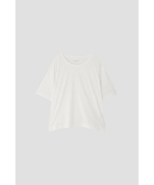 MARGARET HOWELL HOLD GOODS(マーガレット・ハウエル　ハウスホールドグッズ)/COMPACT COTTON JERSEY/WHITE