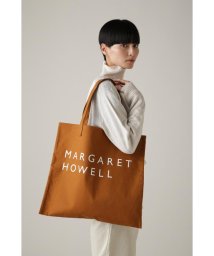 MARGARET HOWELL HOLD GOODS(マーガレット・ハウエル　ハウスホールドグッズ)/COTTON LOGO BAG/ORANGE
