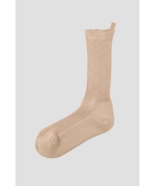 MARGARET HOWELL HOLD GOODS(マーガレット・ハウエル　ハウスホールドグッズ)/COTTON RIB SOCKS/ROSE2