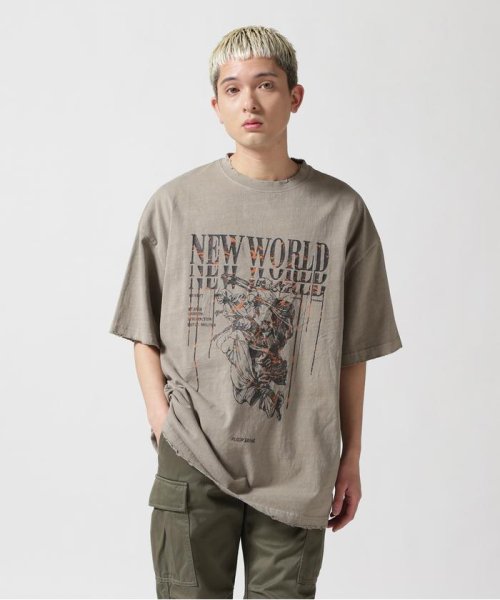 LHP(エルエイチピー)/DankeSchon/ダンケシェーン/PIGMENT NW S/S TEE/ベージュ