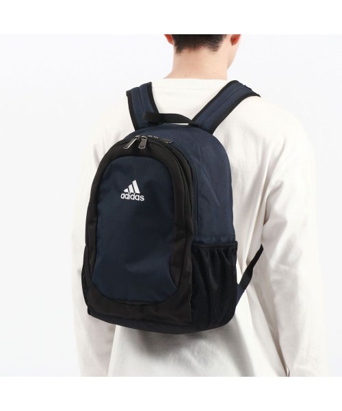 Adidas(アディダス)/アディダス リュック 通学 adidas 小さめ アウトドア 軽量 キッズ 19L A4 ブランド 小学生 遠足 リュックサック 塾 ジュニア 63794/ネイビー