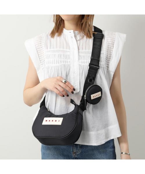 セール】 マルニ(MARNI) |MARNI ショルダーバッグ PUFF SMALL HOBO 