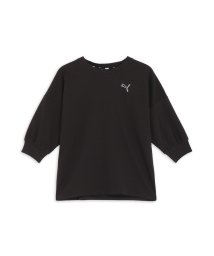 PUMA(プーマ)/ウィメンズ プーマ モーション MX 七分丈 Tシャツ/PUMABLACK