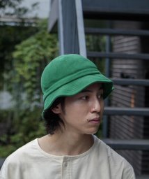 GLOSTER(GLOSTER)/FLEECE METRO HAT/グリーン