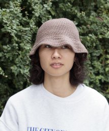 GLOSTER(GLOSTER)/HAND KNIT HAT/ベージュ