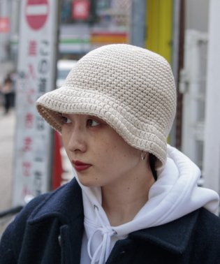 GLOSTER/HAND KNIT HAT/505983597