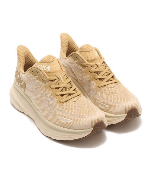 HOKA ONE ONE(ホカオネオネ)/ホカ クリフトン9/ベージュ