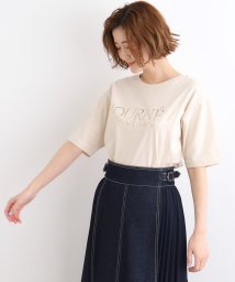 grove/雑誌掲載商品【洗える／UVカット／接触冷感】5分袖ロゴTシャツ/505984476