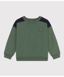 PETIT BATEAU/バイカラースウェットプルオーバー/505984625