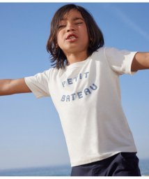 PETIT BATEAU(プチバトー)/プリント半袖Ｔシャツ/オフホワイト