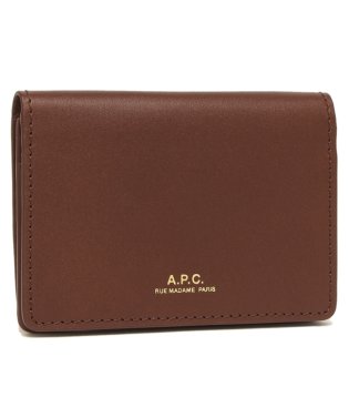 A.P.C./アーペーセー カードケース ブラウン ユニセックス APC F63449 PXAWV CAD/505984758