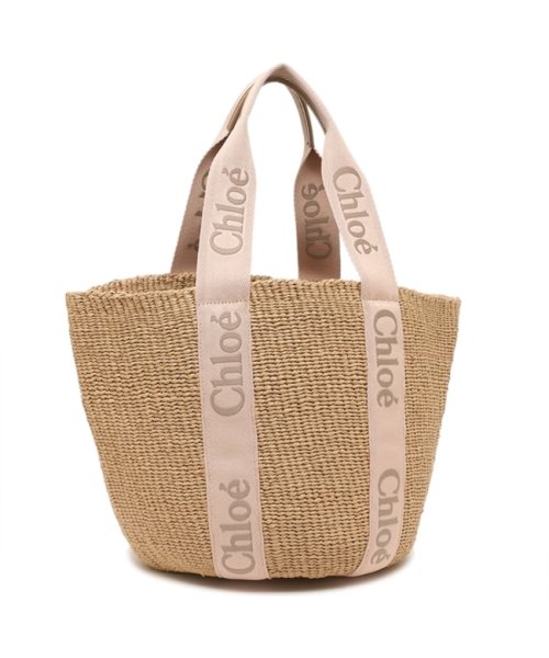 Chloe(クロエ)/クロエ トートバッグ かごバッグ ウッディ ラージ バスケットバッグ ベージュ レディース CHLOE CHC23AS380L18 26Y/その他