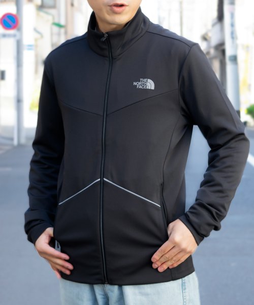 THE NORTH FACE(ザノースフェイス)/ノースフェイス M'S FRESH LIGHT TRAINING JKT メンズフレッシュライトトレーニングジャケット マウンテンパーカー ブラック メンズ N/ブラック