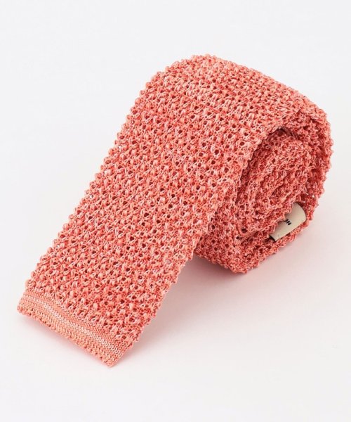 J.PRESS MENS(J．プレス　メンズ)/【J.PRESS KNIT TIE COLLECTION】無地 ニットネクタイ/ピンク系