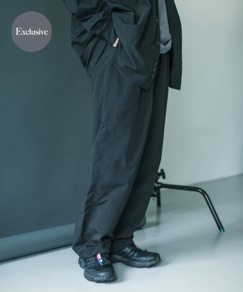 URBAN RESEARCH DOORS(アーバンリサーチドアーズ)/『別注』BURLAP OUTFITTER×DOORS　SupplexNylon PANTS/BLACK