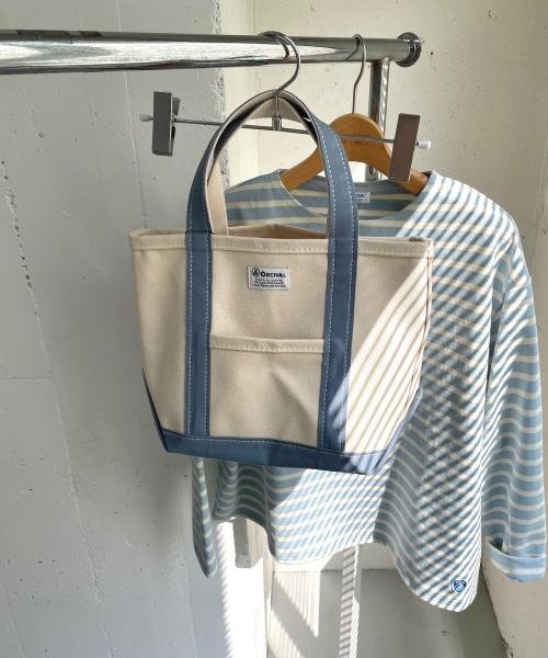 URBAN RESEARCH DOORS(アーバンリサーチドアーズ)/ORCIVAL　TOTE BAG SMALL/ECR×BLU