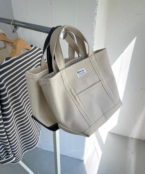 URBAN RESEARCH DOORS(アーバンリサーチドアーズ)/ORCIVAL　TOTE BAG SMALL/LT.SAND