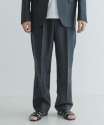 URBAN RESEARCH/Scye　Striped Wool Tailored TROUSERS/505985210