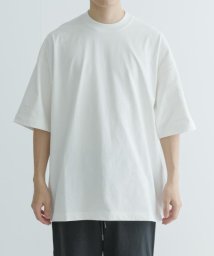 URBAN RESEARCH(アーバンリサーチ)/FITFOR　WIDE HALF SLEEVE T－SHIRTS/WHITE